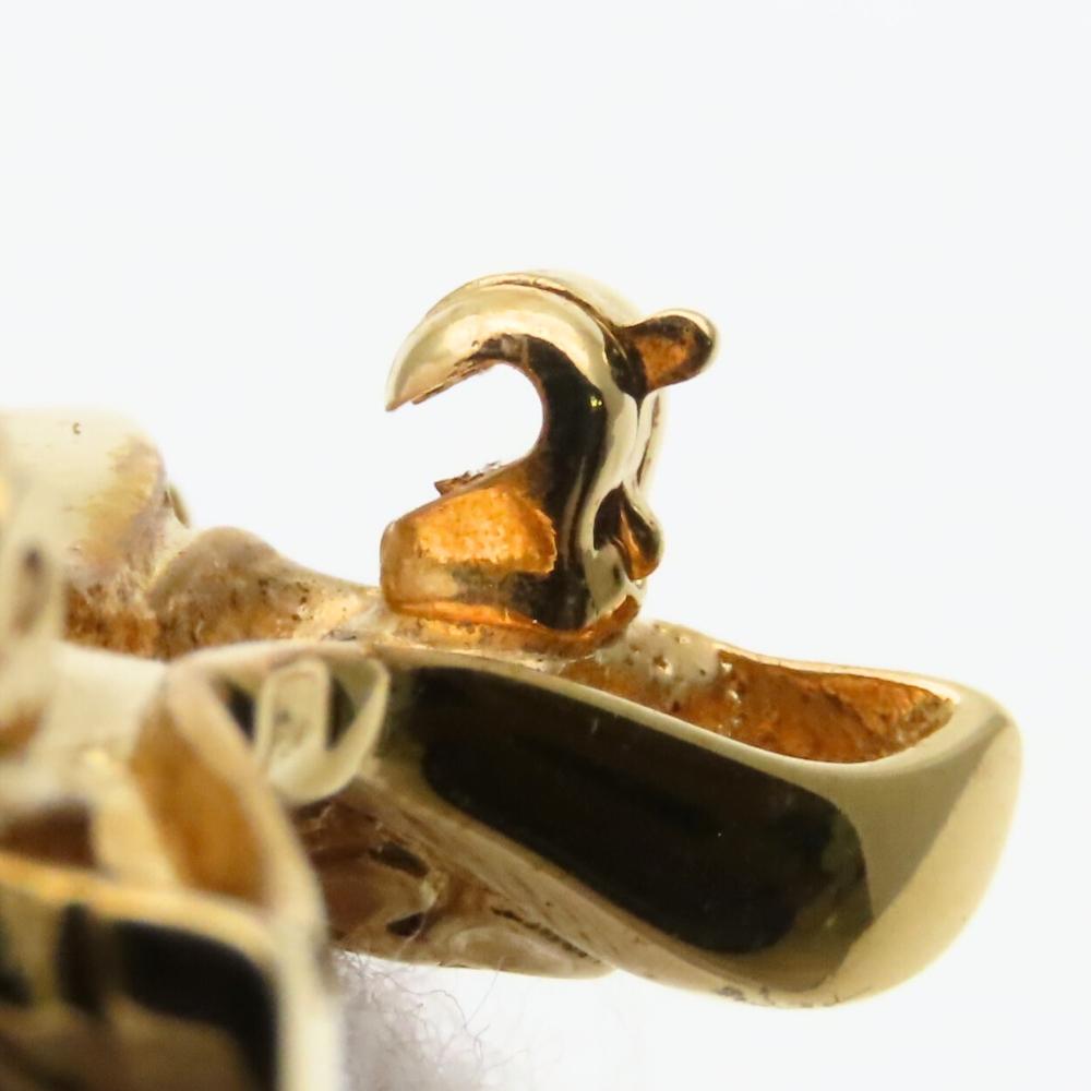 Used Wedgwood Brooch Jasper metal 7.0g gold blue plating