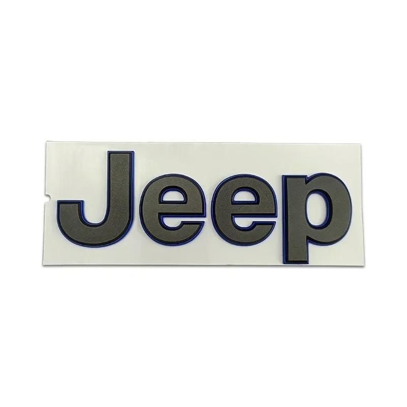 ABS Sticker Car Front Cover Emblem for JEEP Compass Patriot Wrangler Tj Jk Grand Cherokee Commander Renegade Liberty Decoration