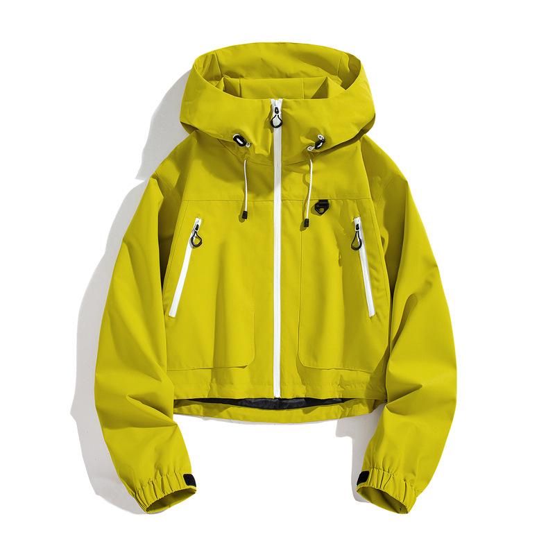 Women's Woodpecker Windproof Jacket - 2025 Spring/Autumn, Waterproof Outdoor Mountaineering Style for Couples.