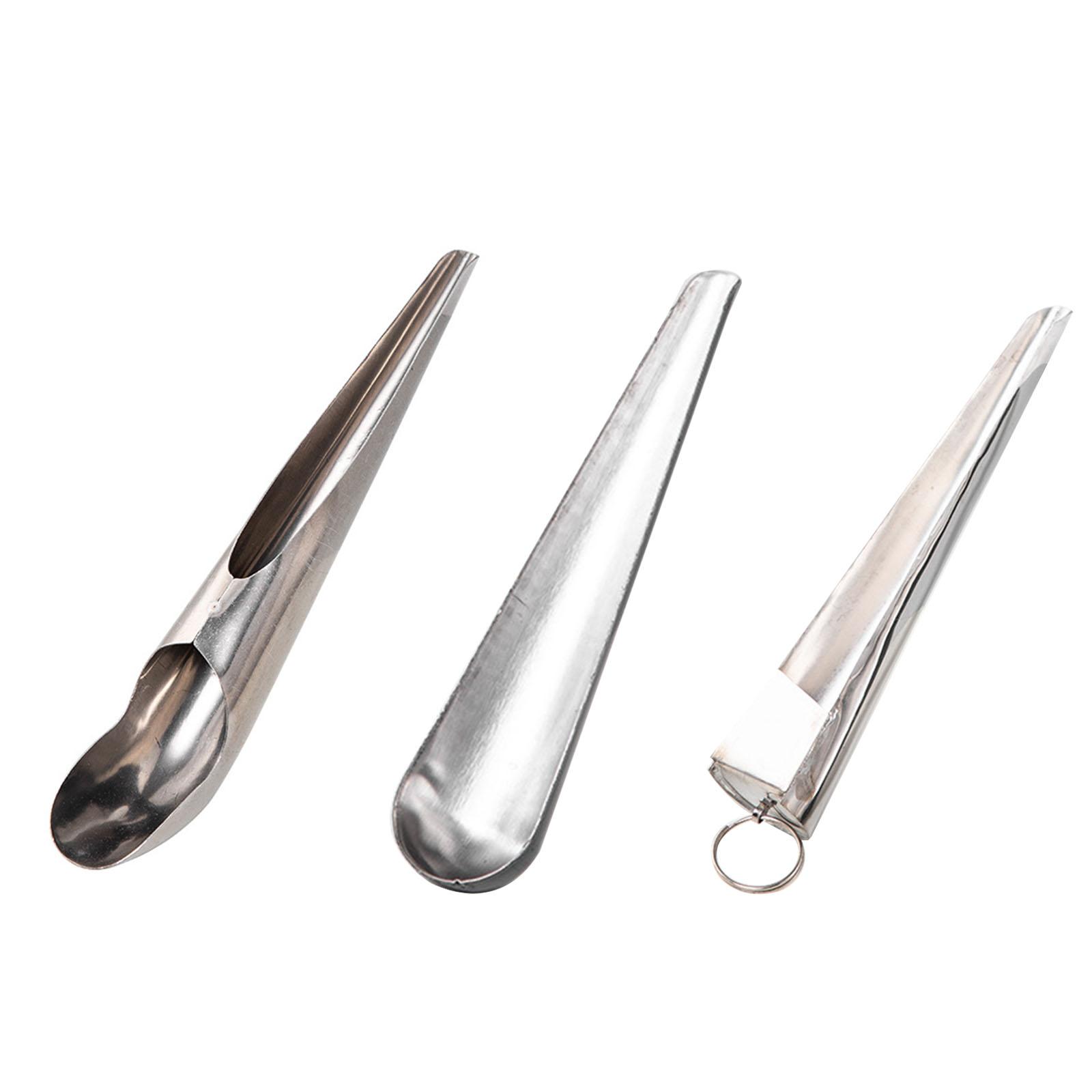 3pcs Bird Feeder Spoon Bird Spoon Stainless Steel Feeding Spoon For Birdcage Parrot Feeding Spoon Bird Feeding Scoop 1