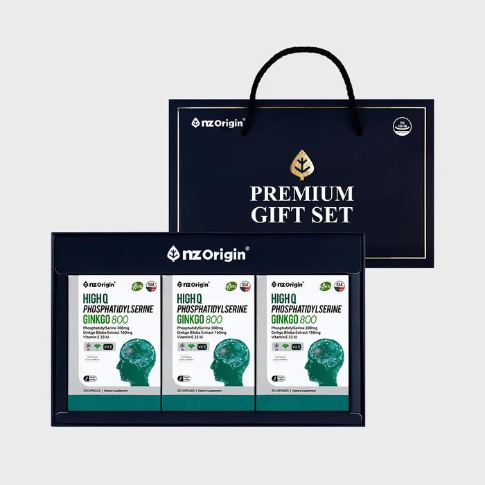 

[Gift Set] Haikyu Phosphatidylserine Ginkgo 800 (30 capsules) X 3 bottles