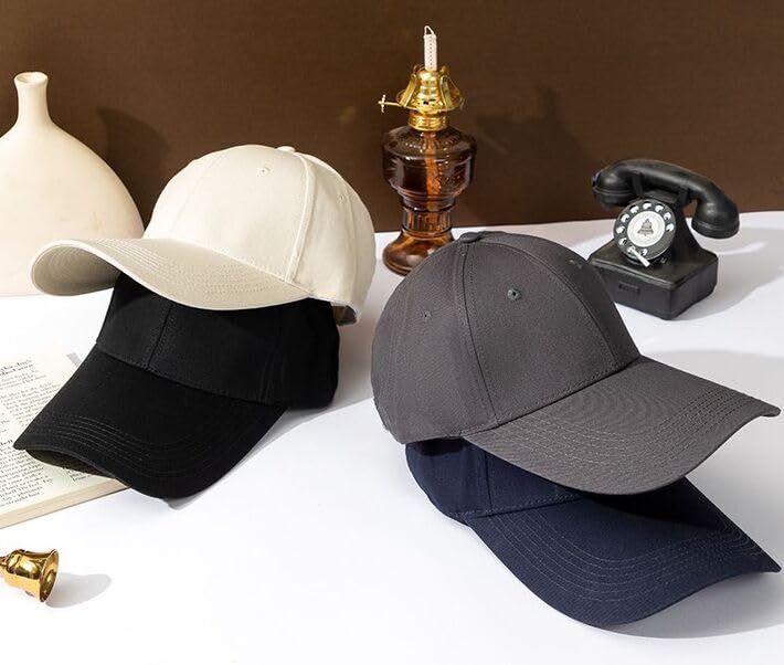 Plus Size 11cm Long Deep for Men and Solid Sun UV 7987026 Number [LTG] Cap, Brim, Brim, Women, Golf, Color, Protection, Protection, (JP, Size, 56.0