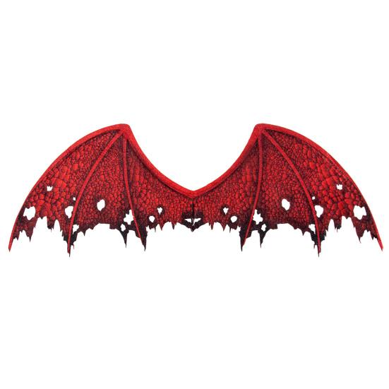 Draktilbehør Demon Voksne Djevel Cosplay Maske Halloween Demonvinger Rekvisitt for Maskeradefest Cosplay