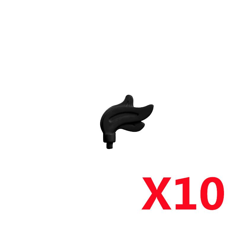 Medieval Military MOC Castle Knight Building Blocks Figures Accessories King Helmet Shield Flags Shoulders Armor Toy Gift N031