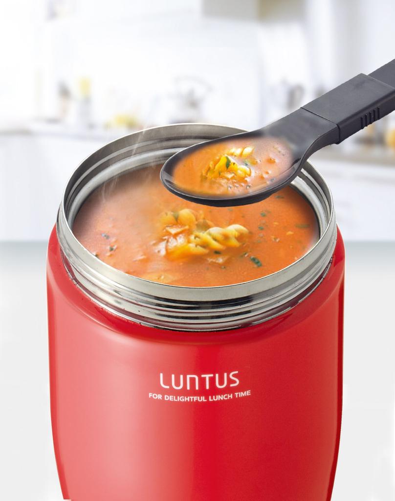 Asvel Soup Bottle L Pink "Lantas" HLB-SR380