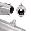 Universal Motorcycle Exhaust Pipe SR5 Kela 51mm Tail Section for Z400 R3 MT07 MT09