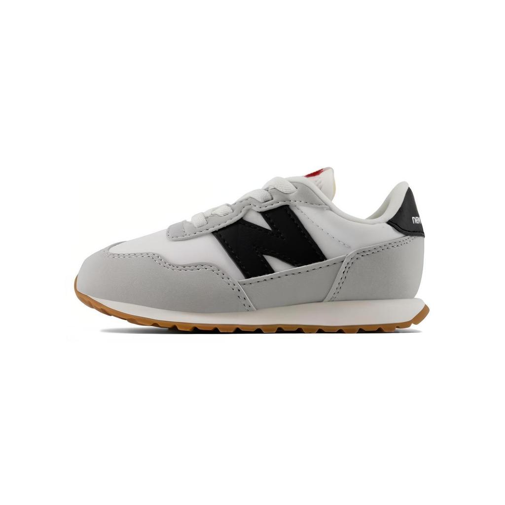 New Balance NB 237 Cushioning, Wear Resistant Low top Toddler Shoes Gray White Infant And Toddler IH237CG