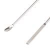 Eyebrow Powder Mixing Stick Uniform Blending Stainless Steel Cosmetic Pigment Stirring Spoon