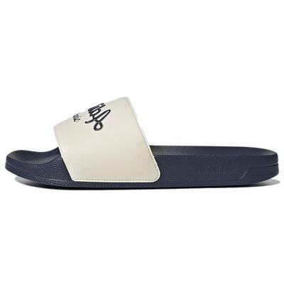 Adilette Shower Slide White Shadow Navy Unisex Sneakers Wonder-White GW8748
