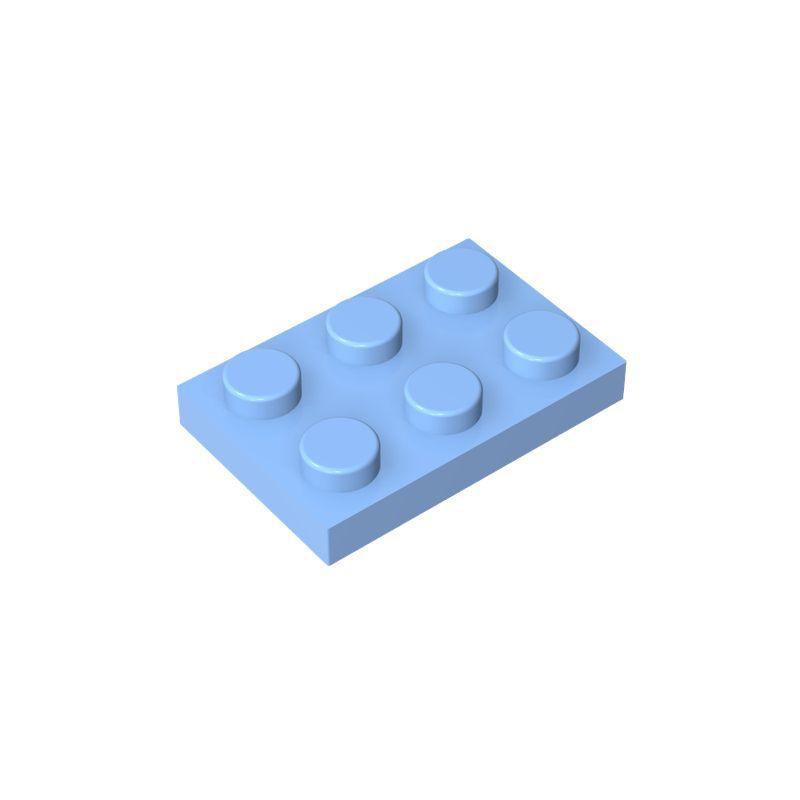 50 pezzi 3021 Mattoncino Piatto 2x3 Punti Giocattoli Per Edifici Tecnici Blocchi Giocattoli Per Bambini Compatibile Educativo Creativo Fai da Te MOC