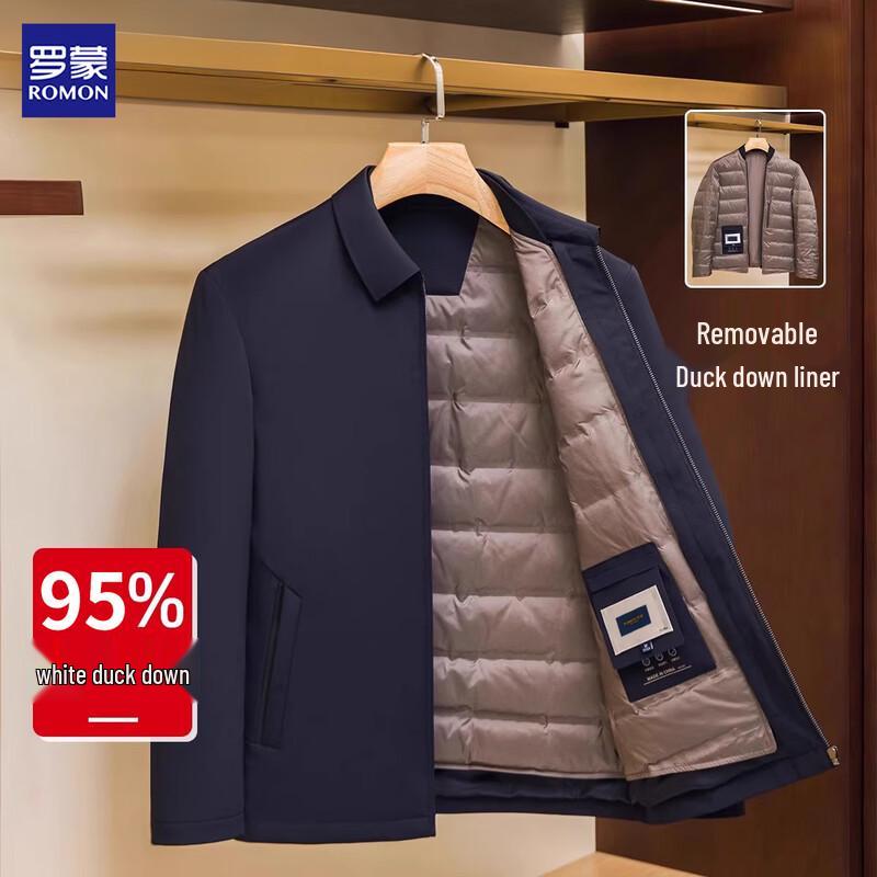 Romon Men s Executive Business Down Jacket L