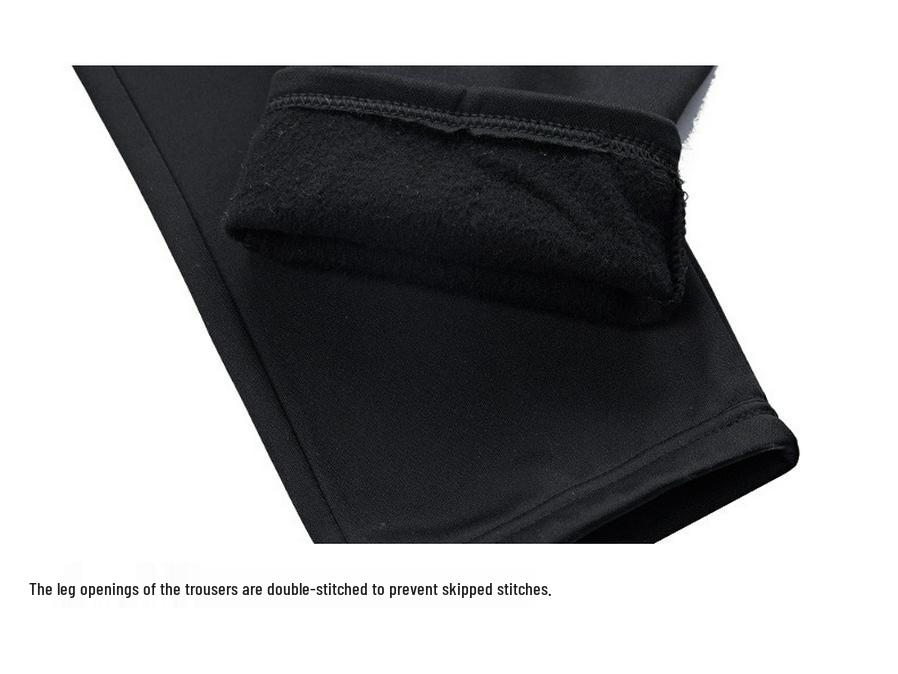 Men's Fleece-Lined Sports Set: Jacket & Long Pants, Plus Size M-8XL, Autumn/Winter.