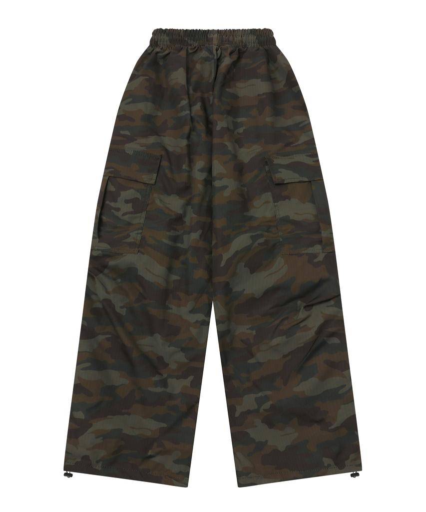 MUCENT Creep Camo Poly Cargo Pants Unisex (2 Colors)