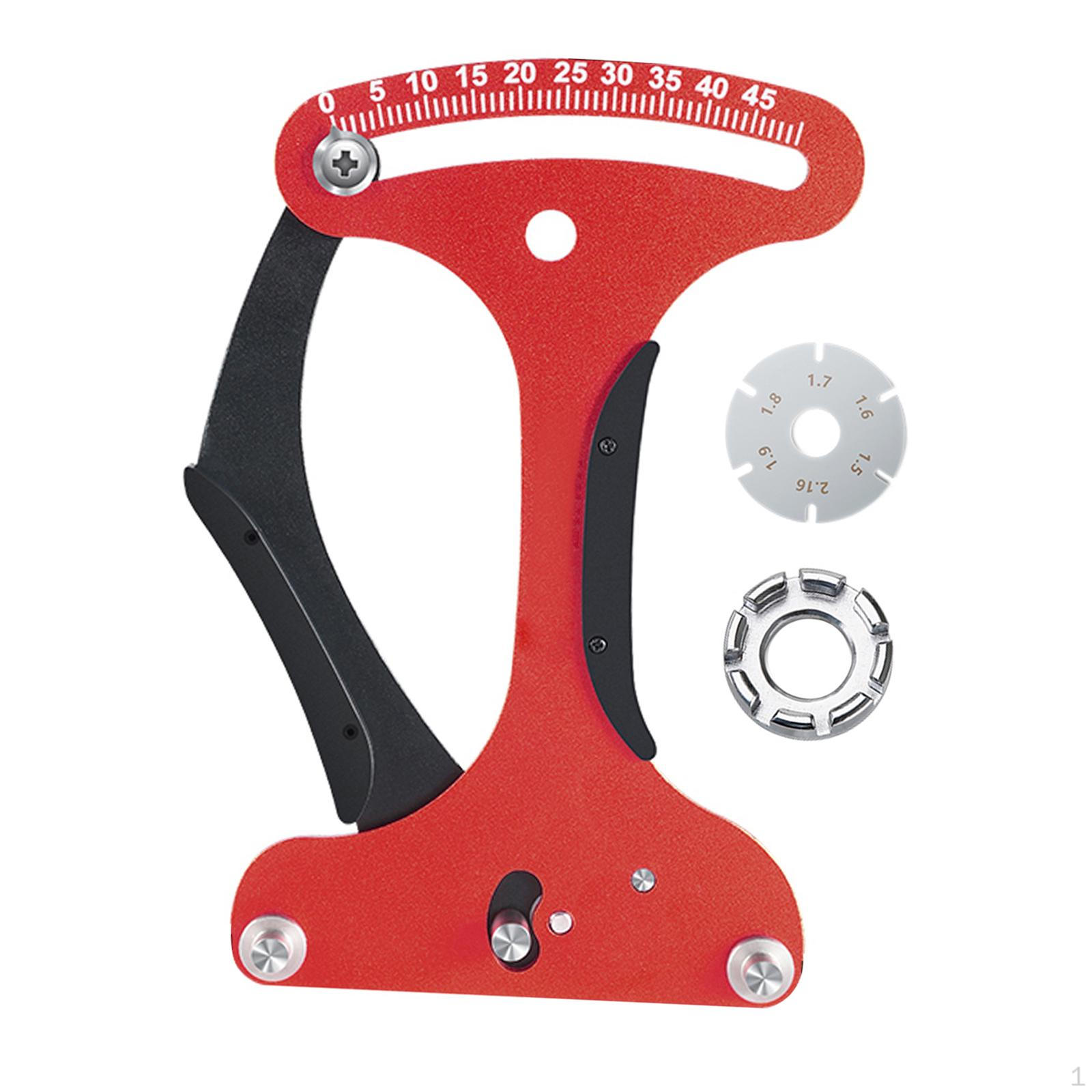 Bike Spoke Tension Meter Cycling Tool Rim Adjustment Tensionmeter Indicator