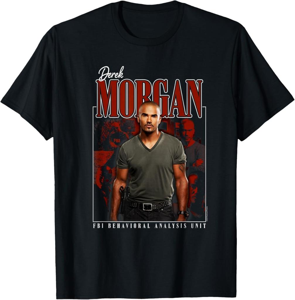 Criminal Minds Derek Morgan 90's Throwback TV Show T-Shirt Unisex T-Shirt