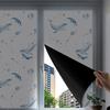 Anti Light Leakage Blackout Glass Sticker Full Blackout Sunshade Film  Apartment