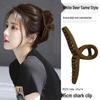 15cm Extra Large Matte Shark Hair Claw Clip - Lightweight Fishbone Bow Design
