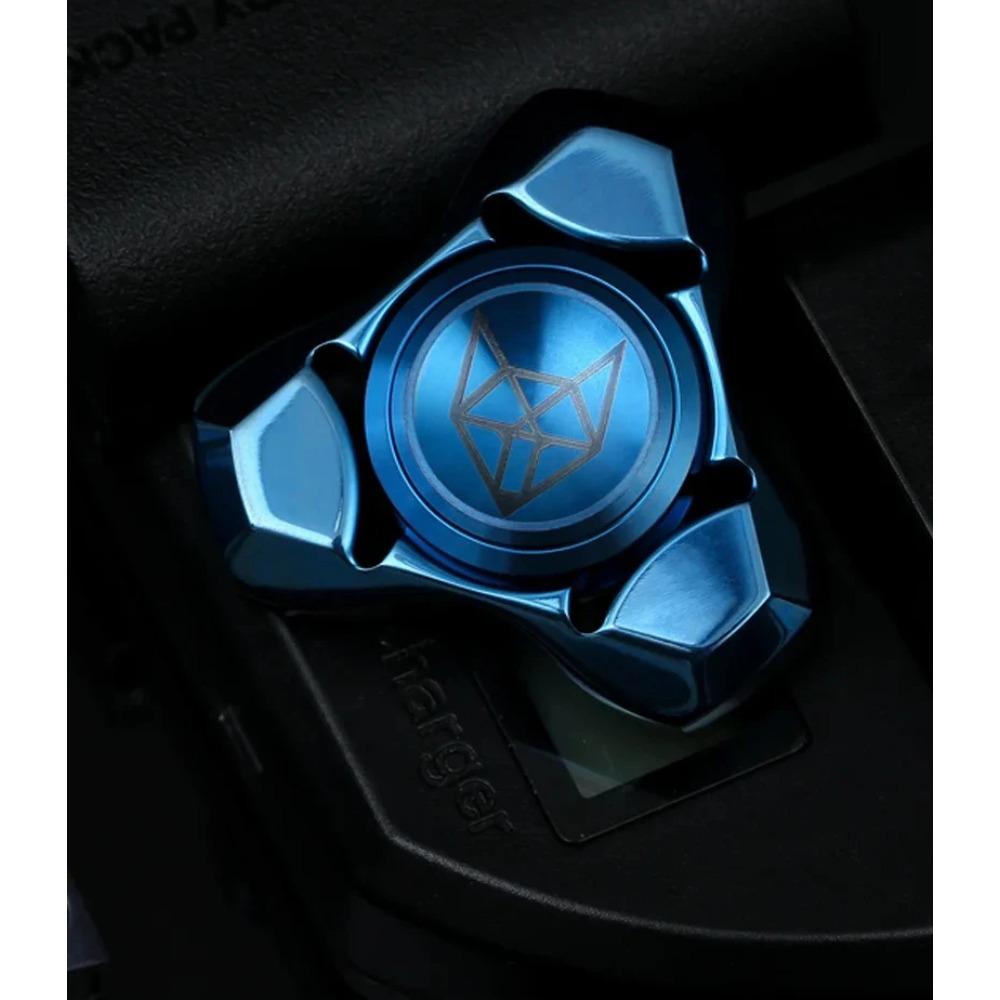 EDC Stainless Steel Metal Mini Fidget Spinner Relieve Stress Relief Toy Best Hand Spinning Top Tip Antistresse Decompression
