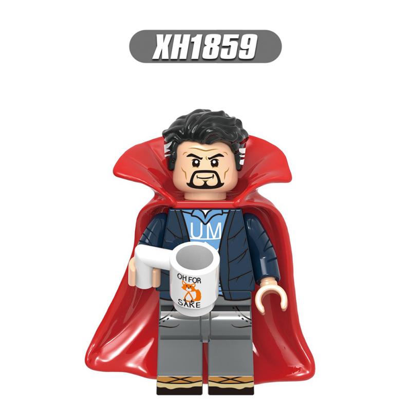 Building Block Toys Spiderman Doctor Strange Green Goblin Eddie Plastic Assembled Building Blocks