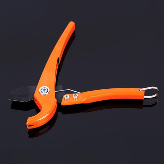 Forbici per tubi Manico in PVC Affilato regolabile Risparmio di manodopera Chiusura automatica Cricchetto Tagliatubi multifunzionale in lega di alluminio Idraulico
