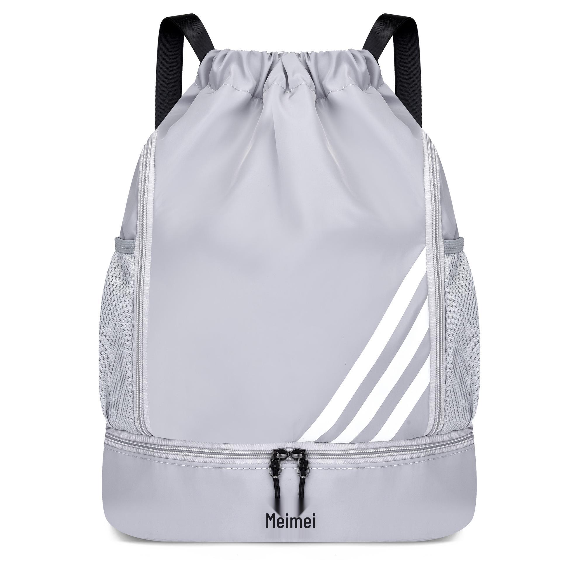 

Великий Водонепроникний Спортивний Рюкзак на Шнурку для Баскетболу, Футболу та Зберігання Взуття