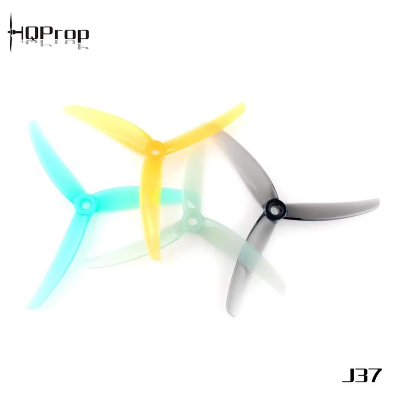 10Pairs HQProp J37 Prop 4.9X3.7X3 Poly Carbonate 5Inch 3-Blade PC Propeller For FPV Racing Drone Freestyle Quadcopter DIY Parts