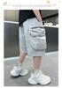 Children's Clothing Boys' Summer Shorts Pants 2026 New Thin Summer Clothing Mid Size Children's Mid Size Work Pants Trend