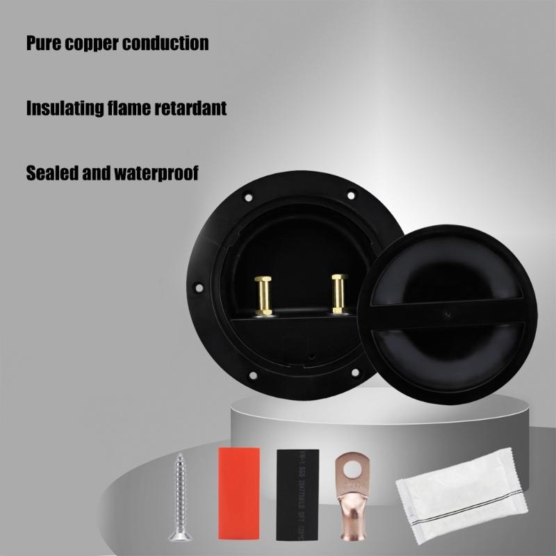 Sealed Electricity Junction Box 32V Electricity Terminal Connection Power Supply Junction Box with Lid Waterproof