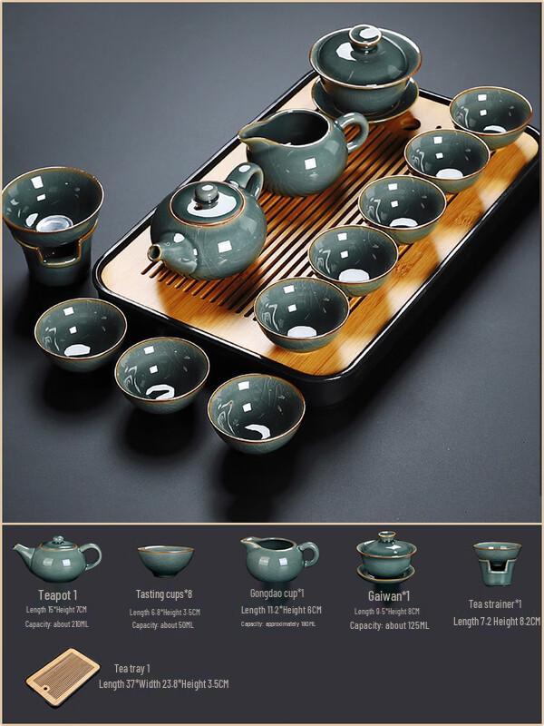 Naijiang Ceramic Kung Fu Tea Set