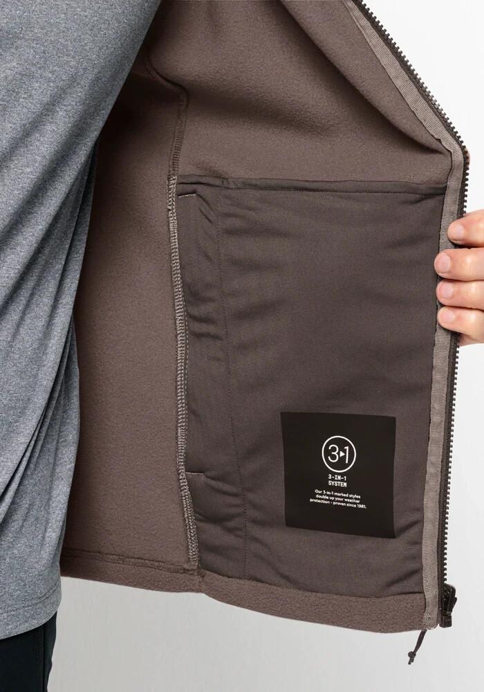 Куртка Jack Wolfskin Winterstein FZ Men red earth