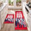 Rebelde A Flannel Kitchen Floor Mat – Non-Slip, Absorbent and Easy to Clean Suitable for Kitchens, Entryways Bedroomsand Bathrooms