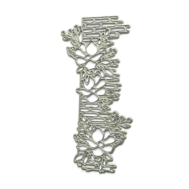Flower Fence Cutting Dies for Photo Scrapbooking Card Making Decorations Embossing Stencils Carbon Steel Die Cuts
