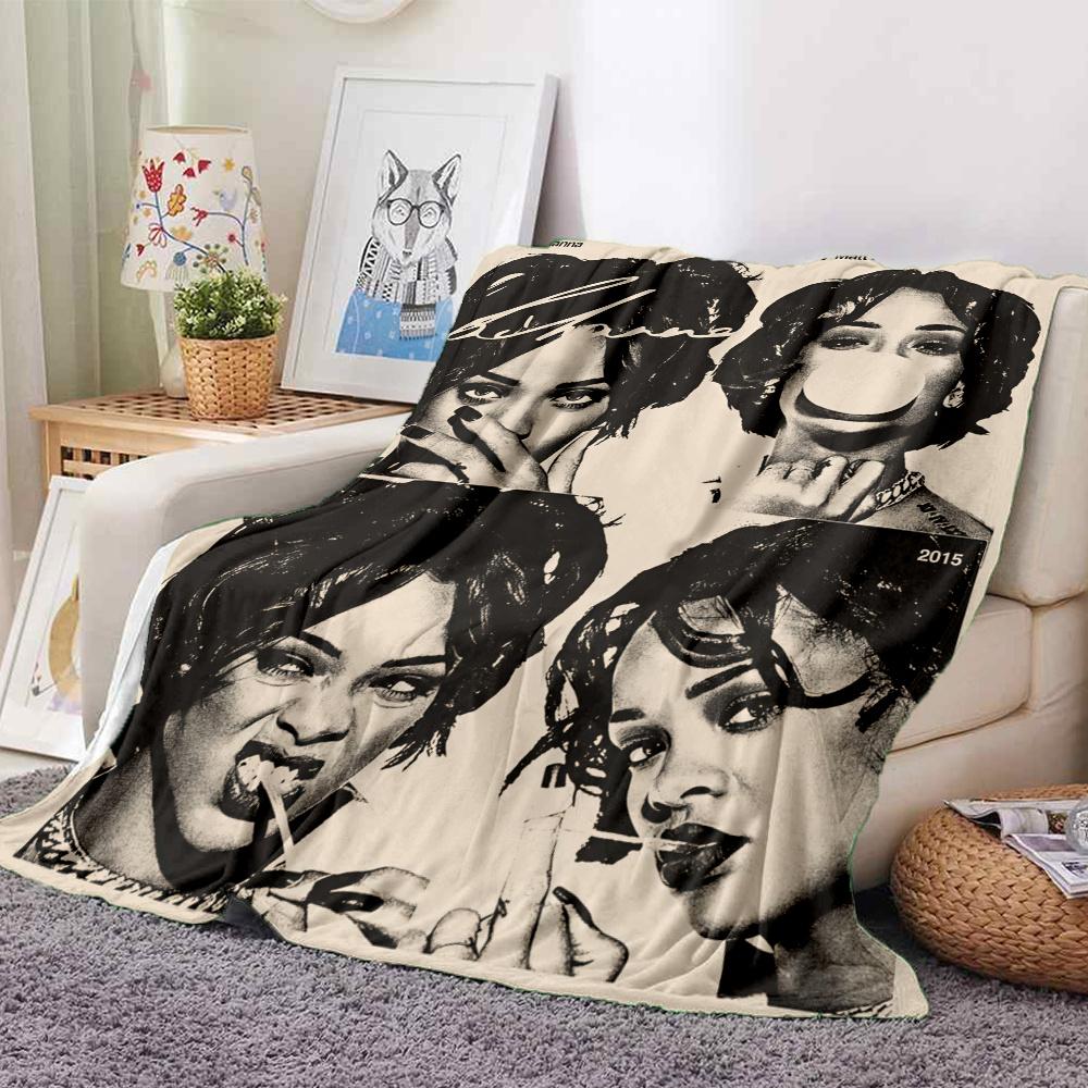 Rihanna Blanket, High quality Comfortable for All Seasons, Home Decor, Warmth and Comfort