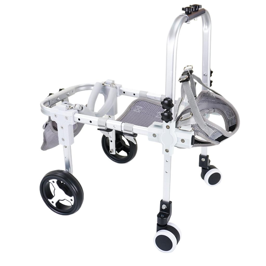 Pet Cat Hind Leg Assistive Vehicle Two-wheel/four-wheel Silent and Wear-resistant Dog Assistive Vehicle Adjustable Pet Products