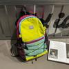 Color Matching Contrasting Color Picnic Mountaineering Bag Niche Design Sense Backpack Outdoor Hiking Backpack Student Small Schoolbag