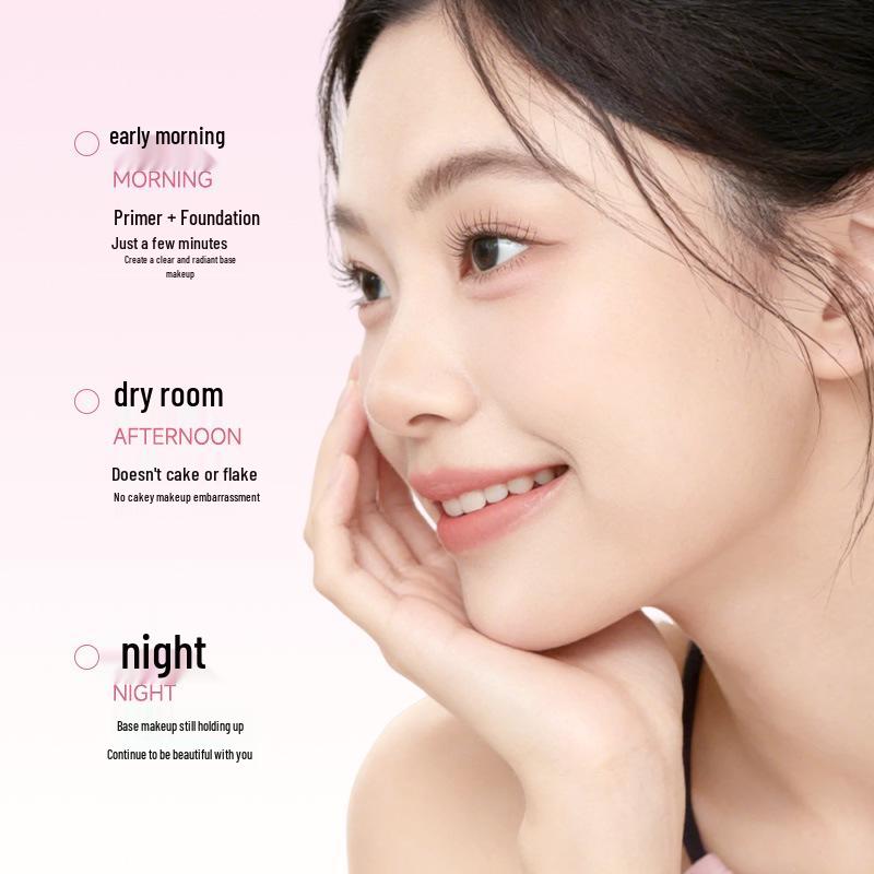 PAIP Make-up Primer: Feuchtigkeitsspendend, langanhaltend, porenverfeinernd, natürliches Finish, klumpenfrei und perfekt haftend für makellose Haut.