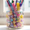 Ninrikidy Butt Puni Puni 3D Puffy Sticker Set A 2-Piece Notebook Reward Decor Glitter Kids Girls Adults