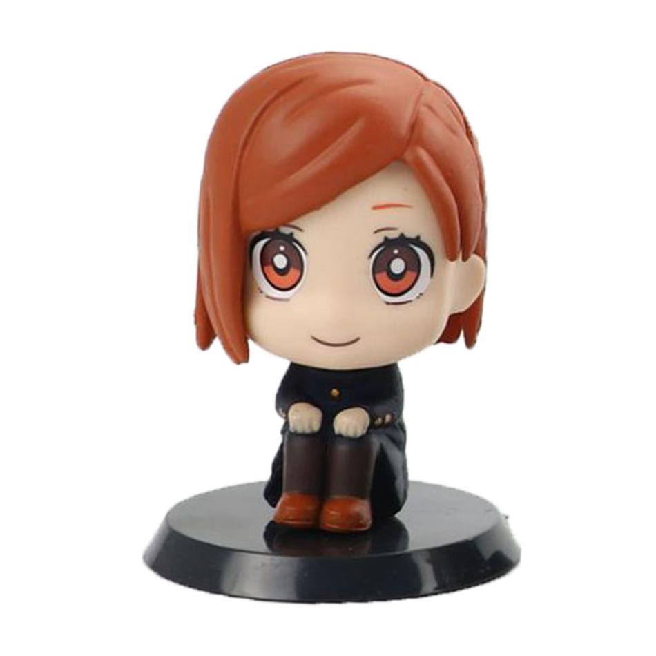 7cm Anime Jujutsu Kaisen Figur Itadori Yuji Gojo Satori Fushiguro Megumi Kugisaki Kawaii Spielzeugauto Dekoration PVC Modell Geschenk