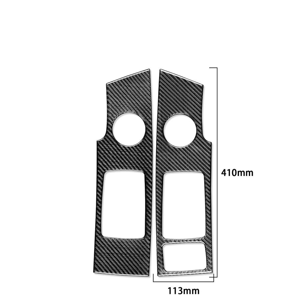 Carbon Faser Auto Seite Air Vent Outlet Panel Trim für Honda CRV CR-V 2007 2008 2009 2010 2011 Auto innen Zubehör