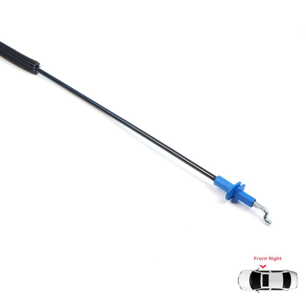 BDP1614 Front Right Door Inner Handle Lock Release Cable for Fiat Fiorino MK3 225 Qubo 2007-2016 Citroen Nemo Peugeot Bipper 2008–2017 1354711080