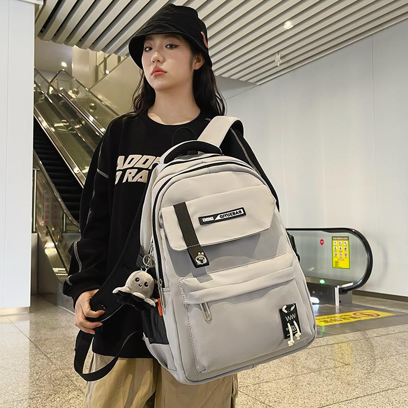 Schoolbag trendy brand schoolbag female junior high school students large capacity 1011 new girls middle school students high school students