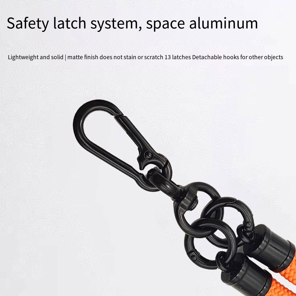 120cm Phone Lanyard Adjustable Outdoor Universal Case Crossbody Shoulder Card Neck Cord Clip Hang Anti-lost Wrist Strap
