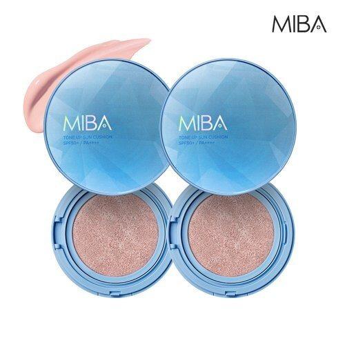 

[MIBA] MIBA Ion Calcium Calamine Tone-Up Sun Cushion (2 units) + 2 refills_667050