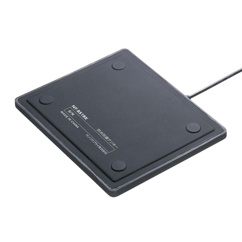 Sanwa Supply Waterproof and Dustproof Numeric Keypad NT-BS1BK Black