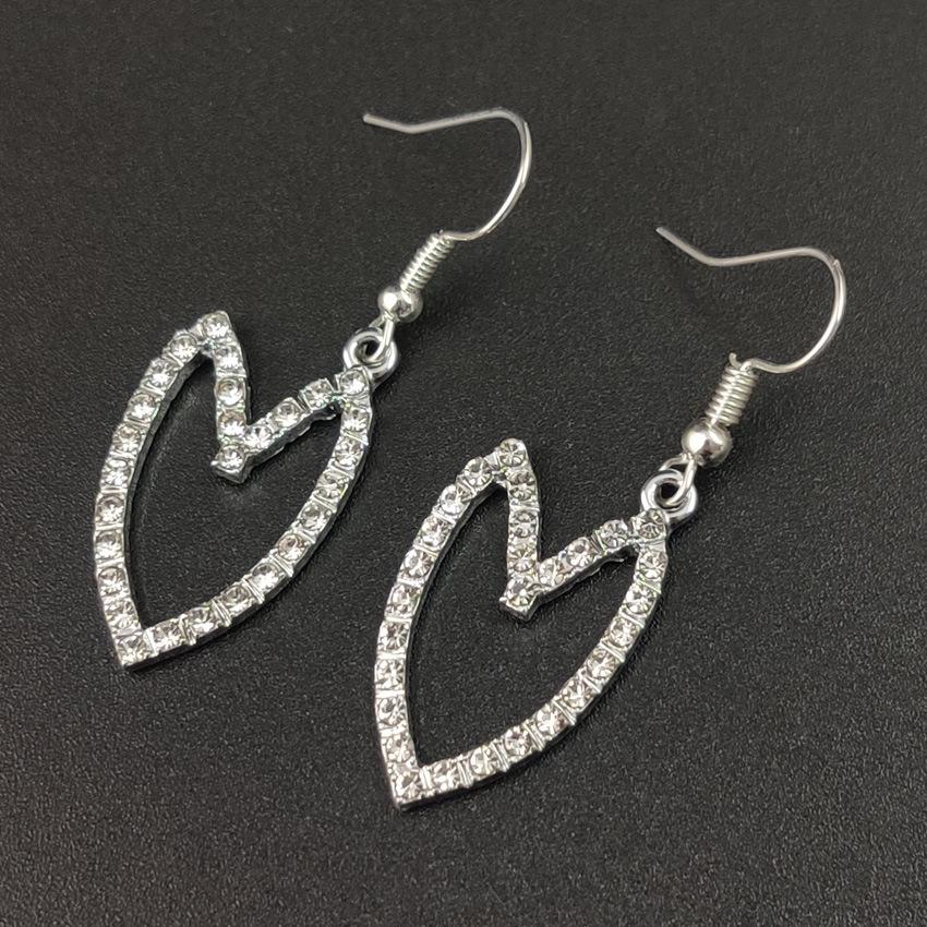 Heart-Shaped Earrings for Women - Elegant, Korean-Inspired, Versatile Studs with Fresh, Sweet Style
