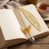 Butterfly Eternal Flower Bookmark Multi-Color Chinese Style Page Marker Feather Bookmark  Student
