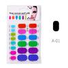 2 Placas de Fibra de Seda para Forma de Extensión de Uñas Telas No Tejidas Fibra de Construcción de Gel UV Acrílico Francés Accesorios de Manicura DIY