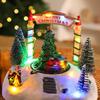 Merry Christmas Music Box with 8 Songs Party Gifts for Kids Wife