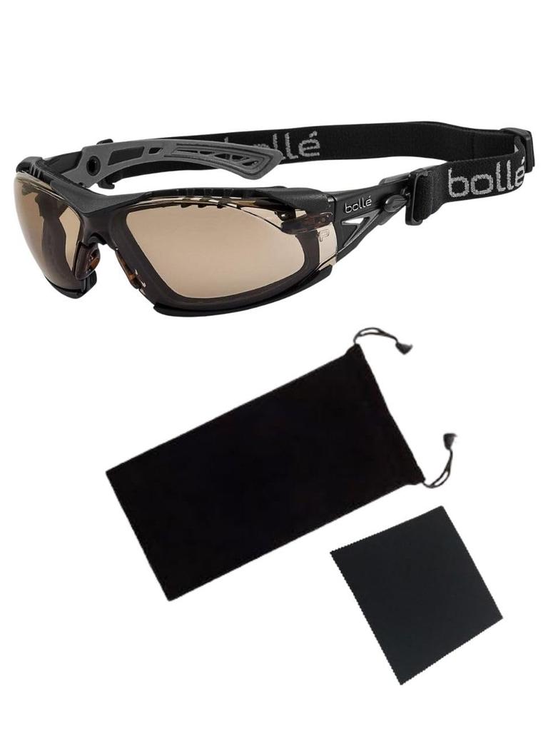 CIWS Volley Lash Plus Gasket Strap Pouch Lens Cloth Airsoft Bike Bicycle (Wolf Gray Frame: Twilight Lenses)