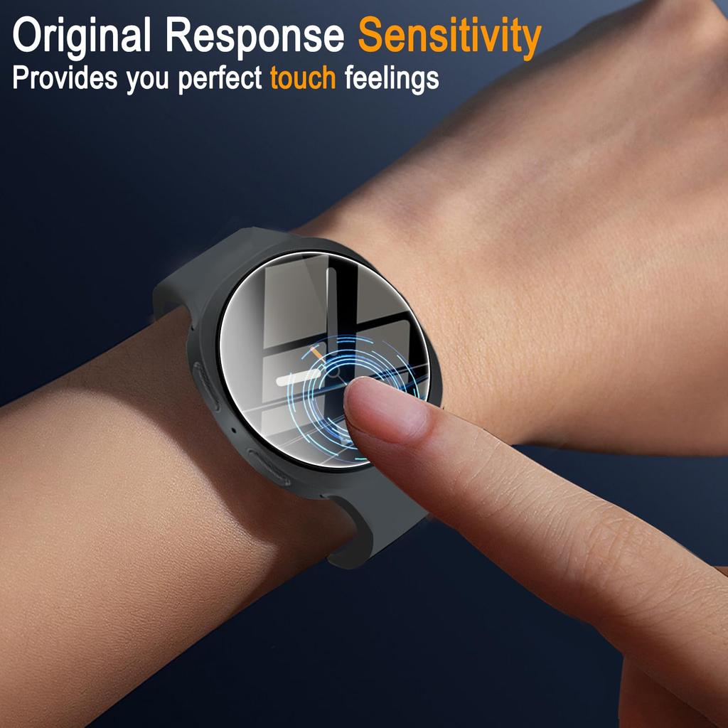Vidro Temperado Para Samsung Galaxy Watch 8/8 classic 44mm 40mm 46mm Acessórios Película Hidráulica HD Protetor de Tela Galaxy watch8